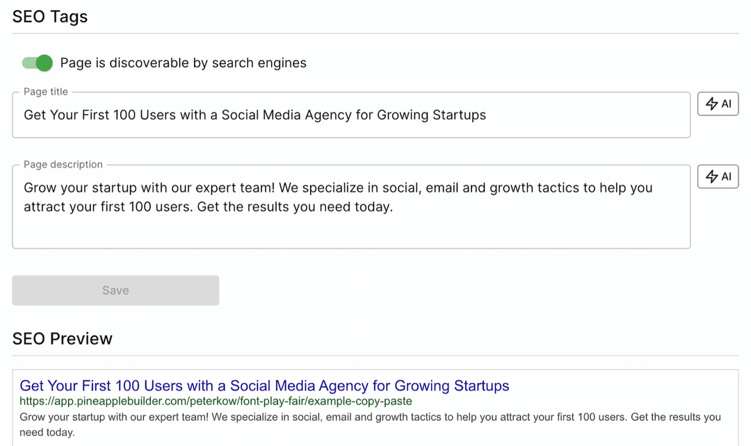 SEO Tags
